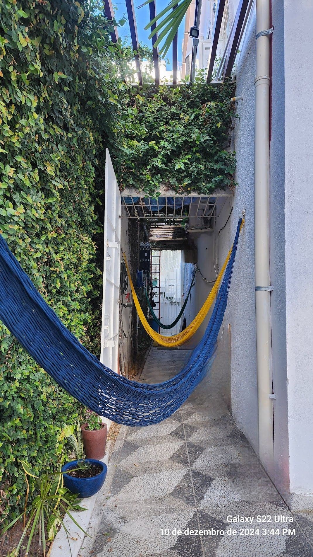 Redário do Coworking Parquelândia em Fortaleza — espaço de relaxamento entre uma tarefa e outra